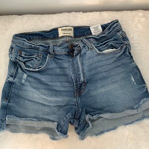 Kenzie High Waisted Jean Shorts
